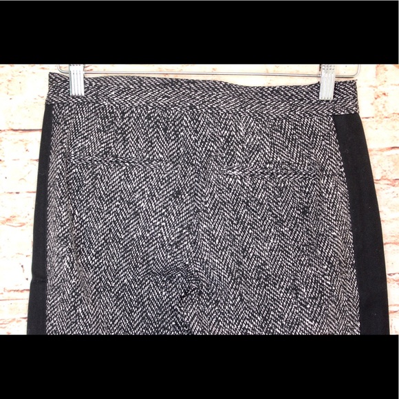 Rebecca Taylor Tuxedo Stripe Ava Tech Ankle Pant - Picture 7 of 9